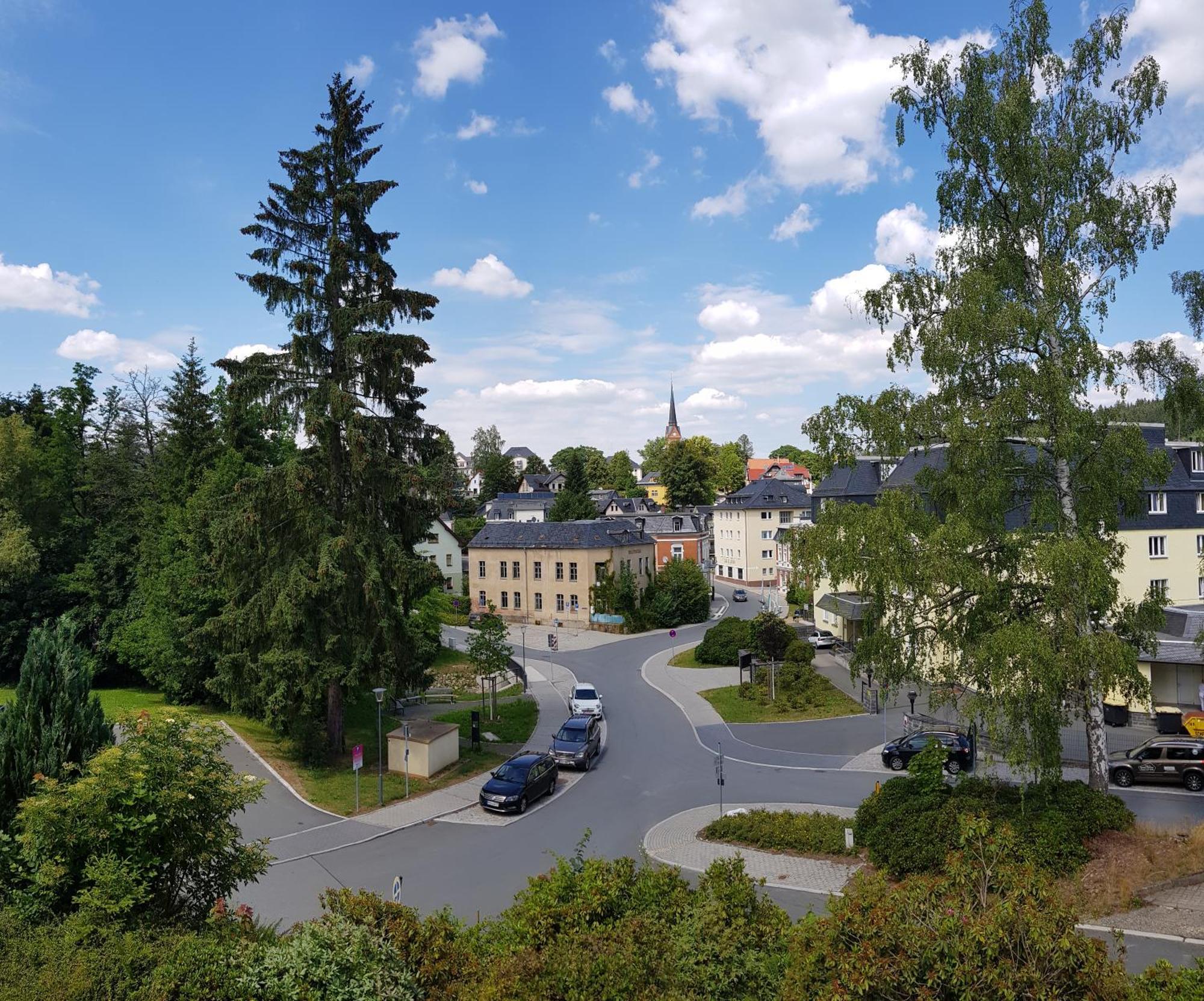 Ferienwohnungen Villa Goldbrunnen Bad Elster Exterior photo